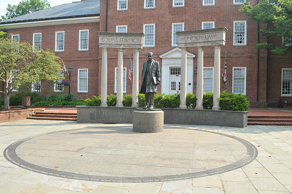Thurgood Marshall memorial, Annapolis, MD