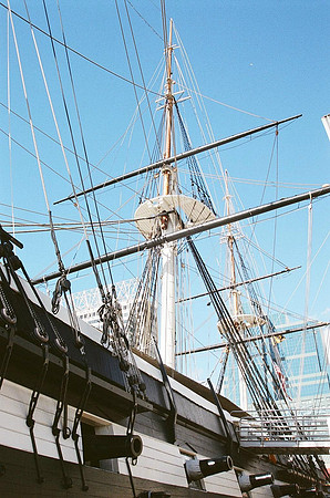 Baltimore Inner harbor tall ship